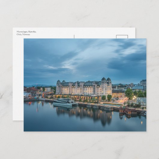 Oslo Noorwegen Briefkaart (Voorkant / Achterkant)