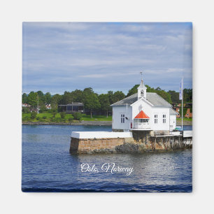 Oslo, Noorwegen fjord Poster Magneet