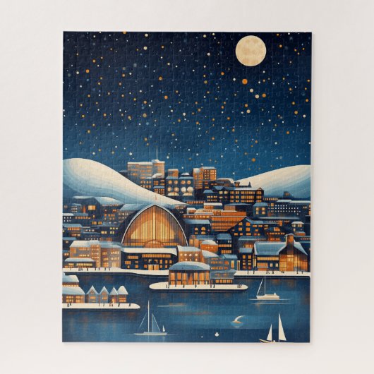 Oslo Noorwegen Legpuzzel (Verticaal)