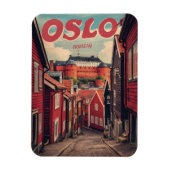 Oslo Noorwegen souvenirs en geschenken Magneet (Verticaal)