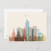 Oslo, Norway | City Skyline Briefkaart (Voorkant / Achterkant)