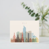 Oslo, Norway | City Skyline Briefkaart (Staand voorkant)