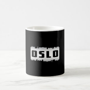 Oslo Norway City Skyline Cityscape Funny Gift Koffiemok