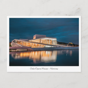 Oslo Opera House Briefkaart
