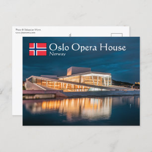 Oslo Opera House Briefkaart