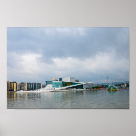 Oslo Opera House, Noorwegen Poster