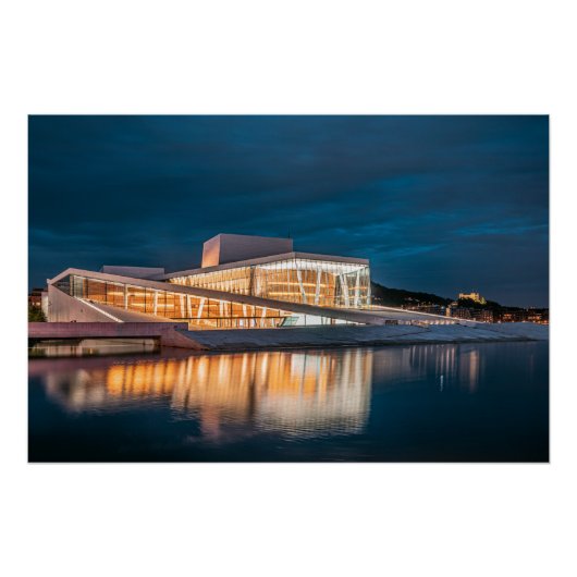 Oslo Opera House Perfect Poster (Voorkant)