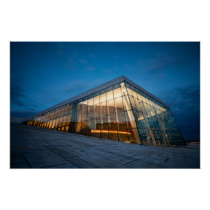 Oslo Opera House Perfect Poster