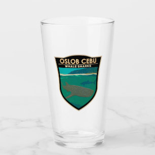 Oslob Cebu Filipijnen Walvis Shark Travel Glas