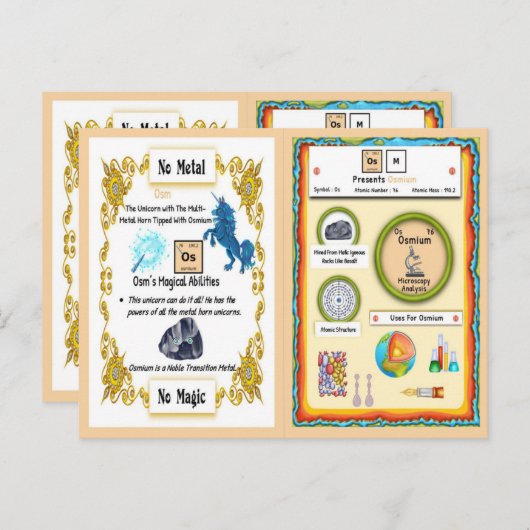 Osm - Osmium Horn Carte de jeu Unicorn (Devant / Derrière)