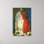 Osman Hamdi Bey De schildpad trainer (1900) Canvas Afdruk (Voorkant)