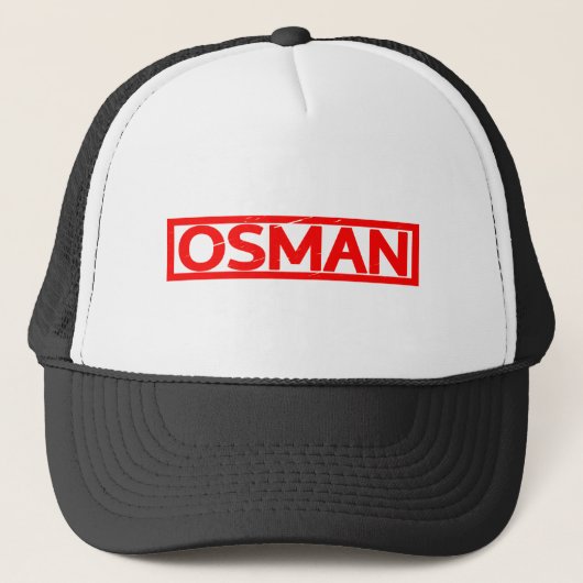 Osman Stamp Trucker Pet (Voorkant)