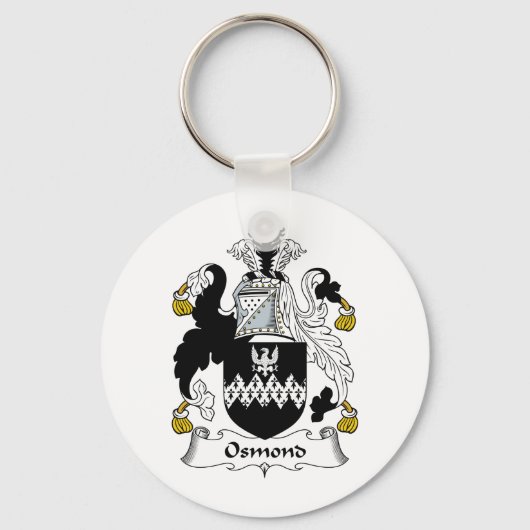 Osmond Family Crest Sleutelhanger (Voorkant)