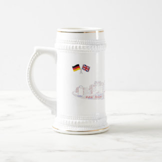 Osnabrück Garrison Commemorative White Stein Bierpul