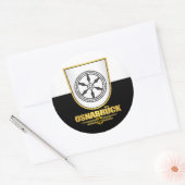 Osnabruck Ronde Sticker (Envelop)