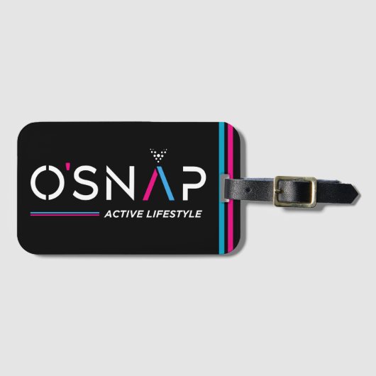 O'Snap Bagagelabel (Voorkant (horizontaal))