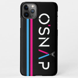 O'Snap Black iPhone draagtas 11Pro Max Hoesje