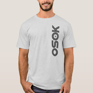 OSOK - Graphique d'obscurité de T-shirt de trou d