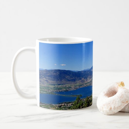 Osoyoos BC Desert Wine Country Coffee Mok (Met donut)