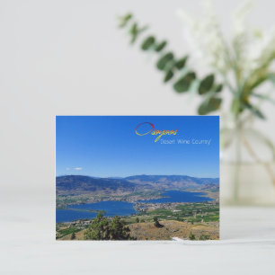Osoyoos woestijnwijn Land Briefkaart