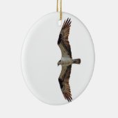 Osprey Flying Photo Keramisch Ornament (Rechts)