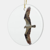 Osprey Flying Photo Keramisch Ornament (Links)