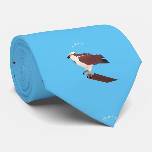 Osprey Hawk Raptor Thunder_Cove Stropdas (Opgerold)