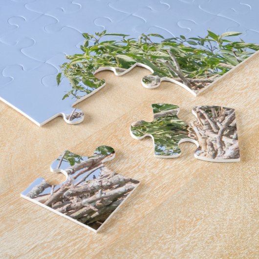 Osprey in het nest (drie amigos) legpuzzel (Zijkant)