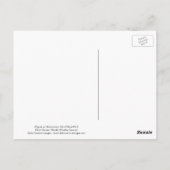 Osprey in vlucht in het State Park van Honeymoon I Briefkaart (Achterkant)