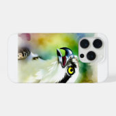 osprey in watercolor 151024AREF136 - Watercolor iPhone Hoesje (Achterkant horizontaal)