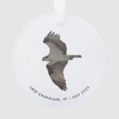 Osprey Ornament with Any Names Place Year (dos)