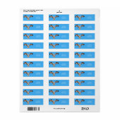 Osprey Return Address Labels (Full Sheet)