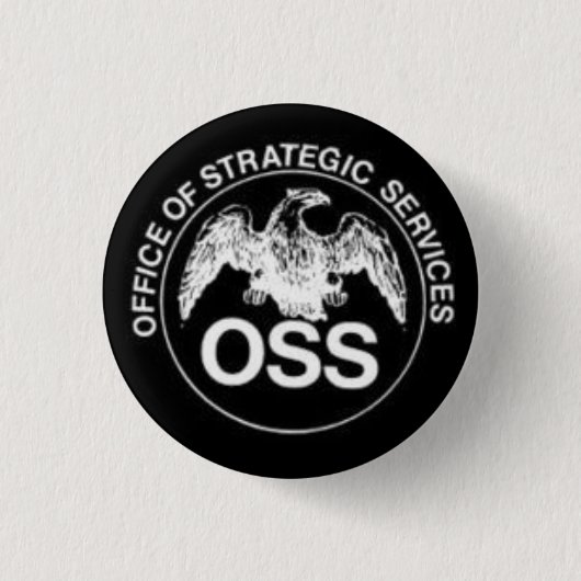 OSS-lapelknop Ronde Button 3,2 Cm (Voorkant)