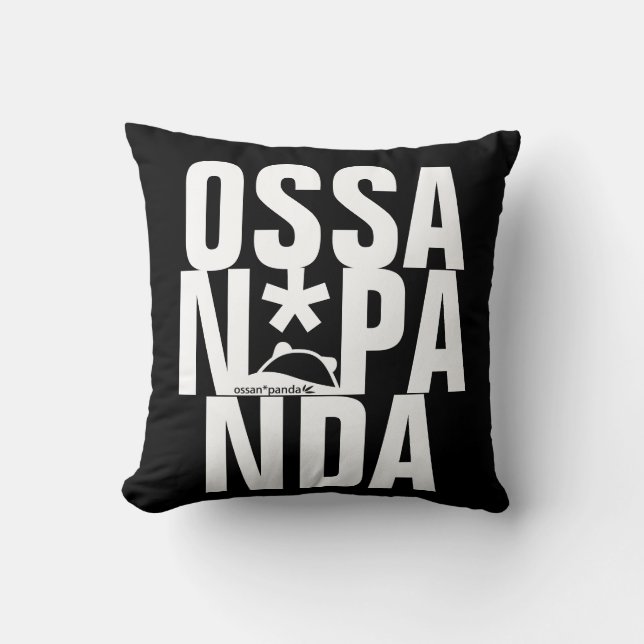ossan*panda beer gooit kussen (Voorkant)