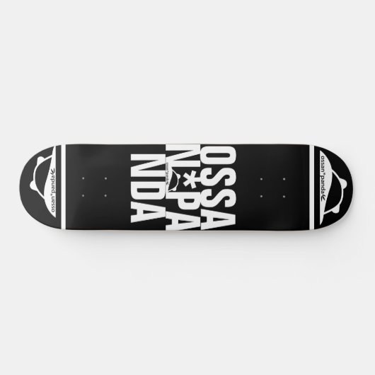 ossan*panda beer skateboard (Horizontaal)