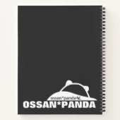 Ossan*Panda spullen souvenir Notitieboek (Achterkant)