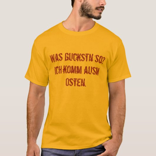 Ossi T-Shirt (Voorkant)