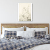 Ossian, 1804-5 canvas afdruk (Insitu (Slaapkamer))