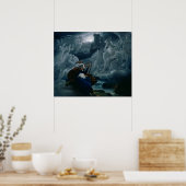 Ossian gooit de gedistilleerde drank omhoog poster (Keuken)