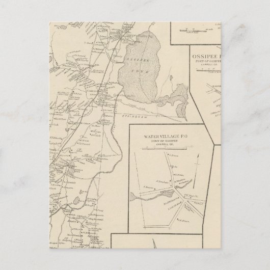 Ossipee, Co Carroll Briefkaart (Voorkant)
