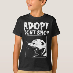 Ossum Adopteer Niet Winkelen Ssum Straat Kat Huisd T-shirt