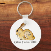 Ostara Bunny1 Sleutelhanger (Voorkant)