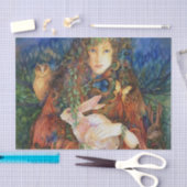 Ostara vierkant tissuepapier (Craft)