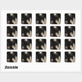 Ostara. Vierkante Sticker (Vel)