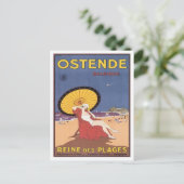 Ostende Belgique Briefkaart (Staand voorkant)
