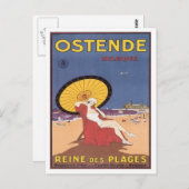 Ostende Belgique Briefkaart (Voorkant / Achterkant)