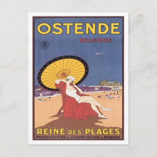 Ostende Belgique Briefkaart (Voorkant)