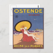  Ostende Belgique Briefkaart (Voorkant / Achterkant)