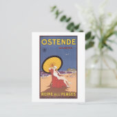 Ostende Belgique Briefkaart (Staand voorkant)