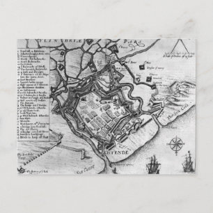 Ostende, van 'Commentaries' Briefkaart